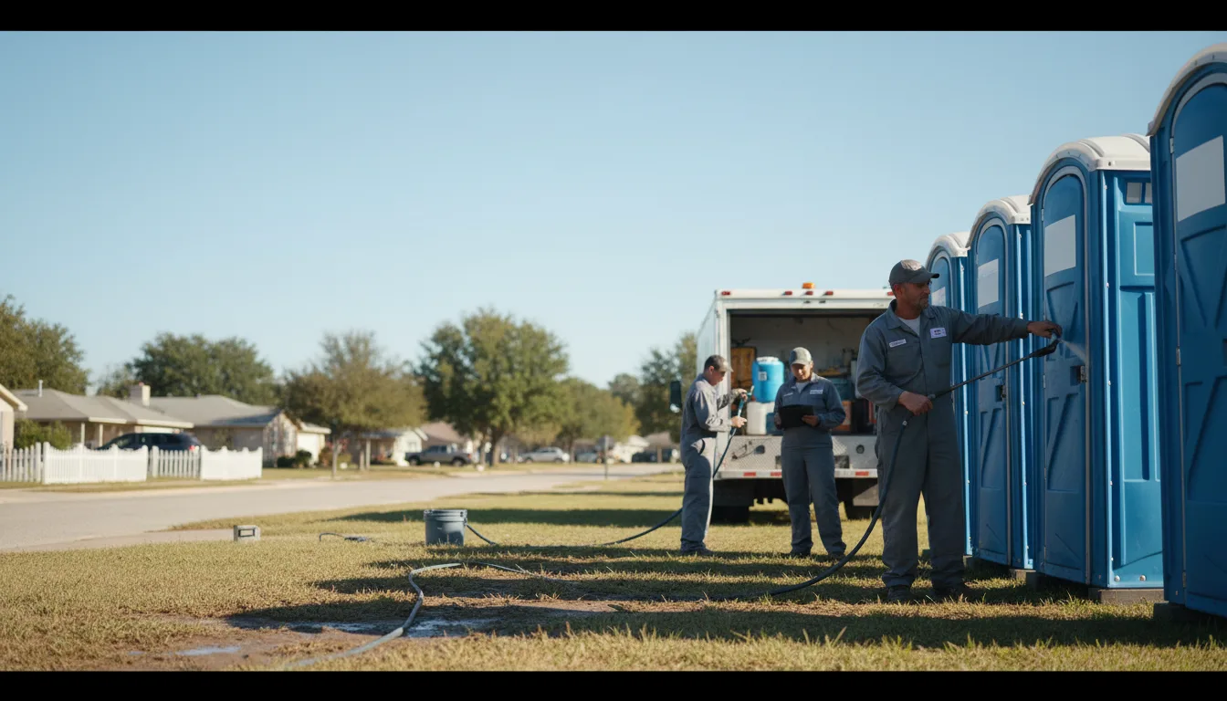 Long-Term Portable Toilet Rental in Boerne, TX near me